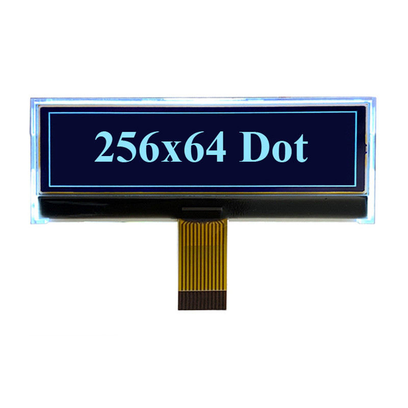 3.5 Inch DFSTN Lcd Display Module 256x64 Dots Driving ICST75256,1/64D,1/9B