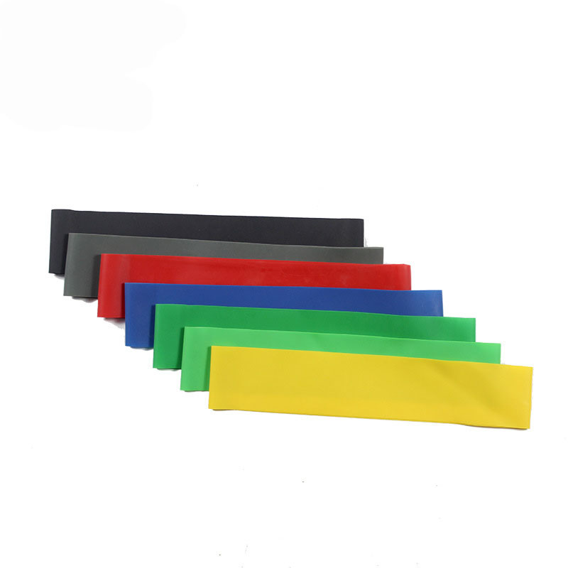 Elasticity Yoga Resistance Tension Fitness Latex Strip Sports Supplies Logo Customized