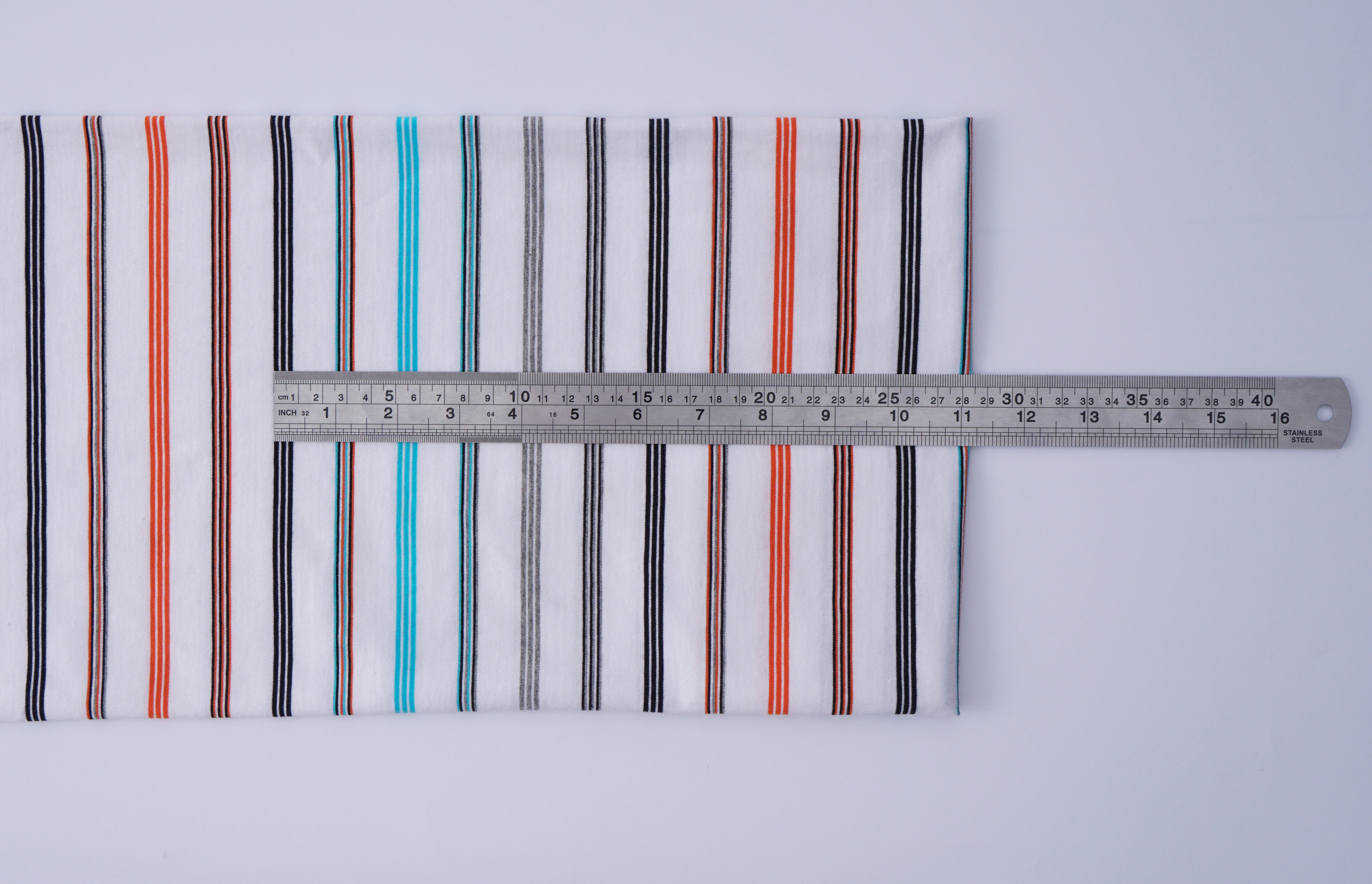 Breathable And Environmentally friendly and healthy ​Striped Material Fabric For T-Shirt