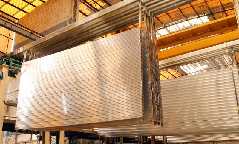 Extruded Aluminum Profile For Building Material , Customized Color And Surface Treatment