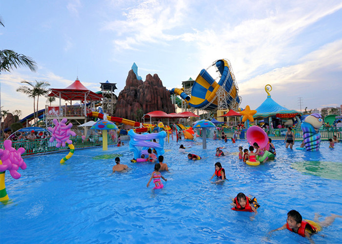 Adult Competition Tornado Water Slide / Water Play Equipment