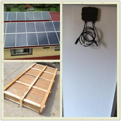 150 Wp B Grade Solar Panels , 8.66 A Multicrystalline Solar Module CE Approved