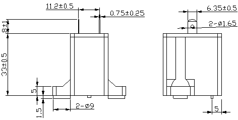 2x 19mm 4R7/15R / 22R / 33R /47R Ohm Refrigerator Start Relay PTC Chip For Refrigerator
