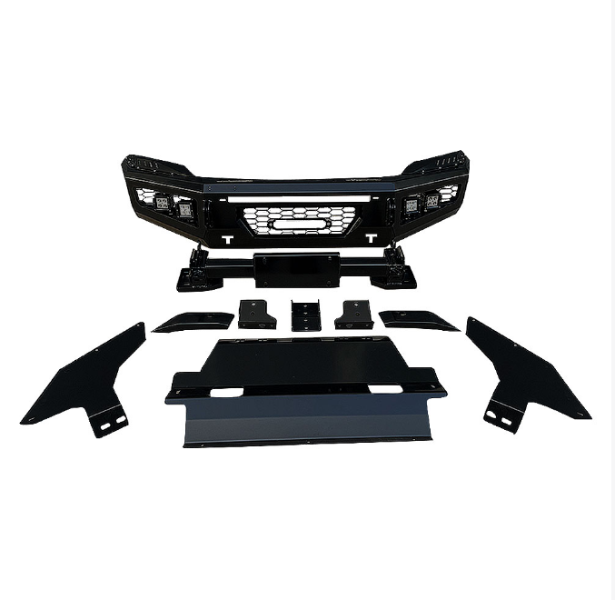 Front Bumper for 2008-2015 Hilux Universal Automotive Steel Bull Bar Protective Car Bumper