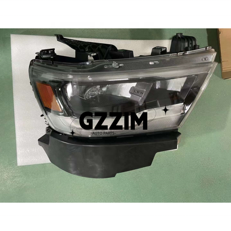 Auto Parts ABS Plastic LED Front Light Parts Head Lamp For RAM 1500 2019