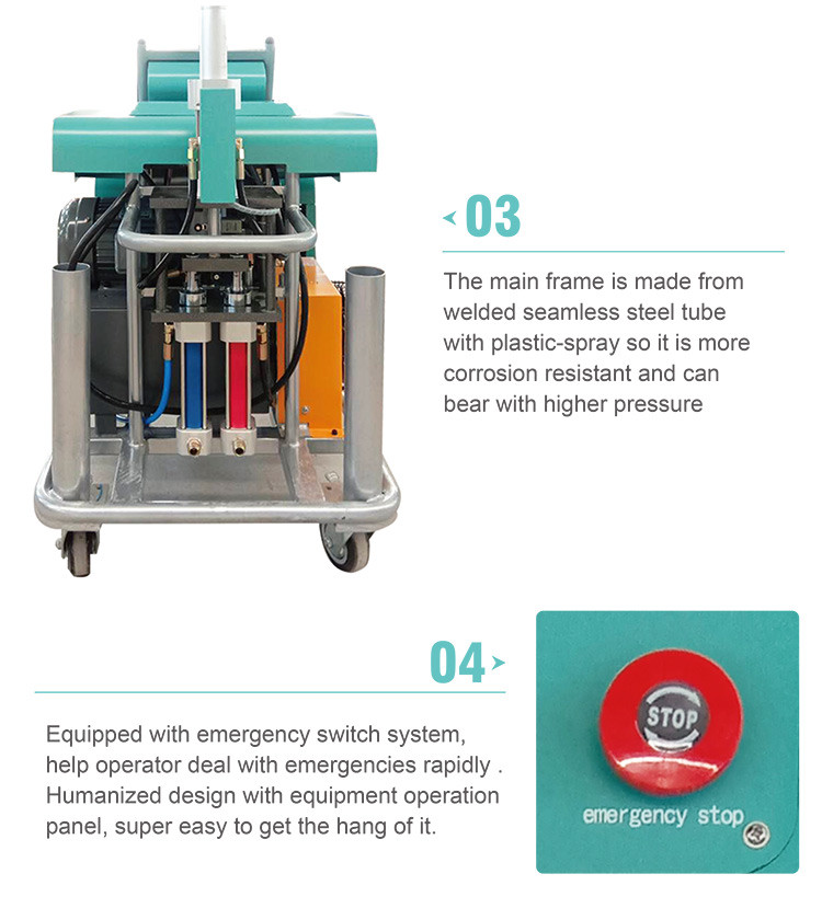 Powerful 20KW Polyurea Spray Machine Polyurethane Spraying Machine CNMC-H700