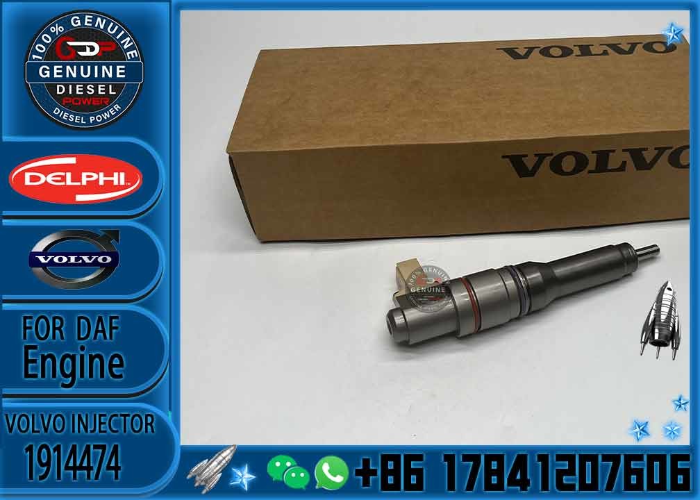 New Common Rail Fuel Injector BEBJ1D01104 1972590 BEBR3A01000 1897675 BEBR3A01100 1934321 1914474 for DAF