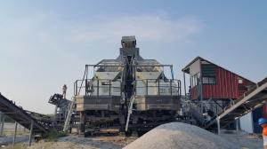 Buy cheap Mobile Concrete Block Crusher Copper Mine Iron Ore 130 TPH Cement Crusher Machines product