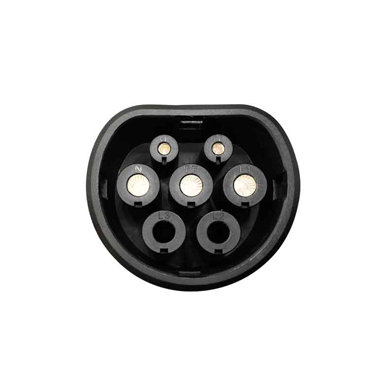 Supplier 7KW 250V Standard EV Charger IEC62196 Type 2 32A with 2.8 Inch LED Screen to Indicate Charging Status IP65