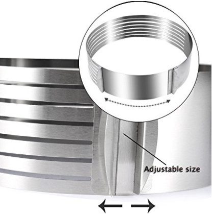 FBT010601 for wholesales adjustable stainless steel cake slicer kit