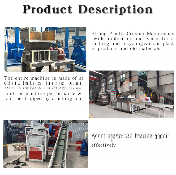 Copper Wire Recycling Equipment for 400-500kg/h Three Phase Voltage Waste Wire Shredder