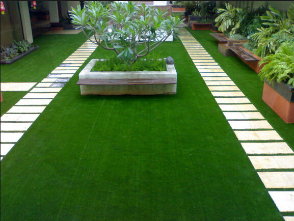 20mm Landscaping Artificial Grass Carpet Synthetic Putting Green 200/M