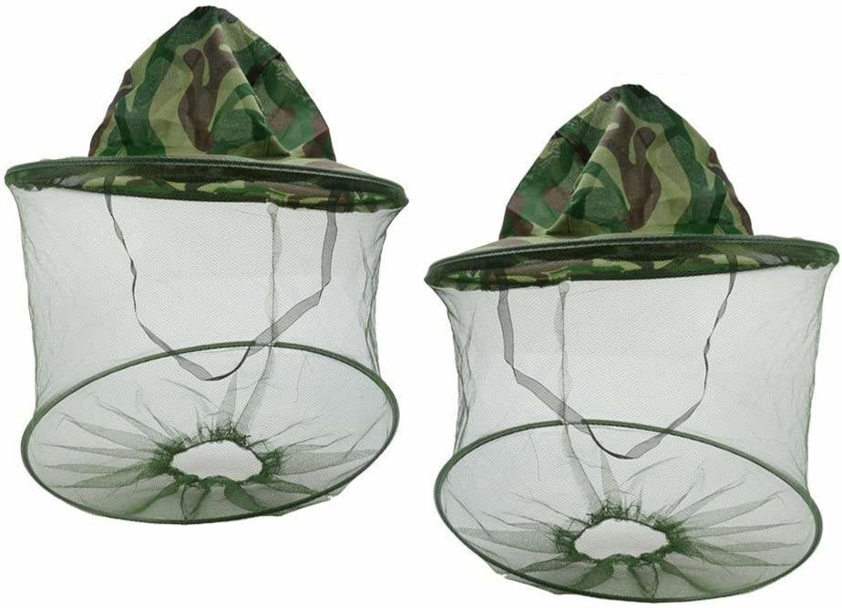 Beekeeping Protective Hat Single-Inner Layer Camouflage Bee Hat Polyester Material