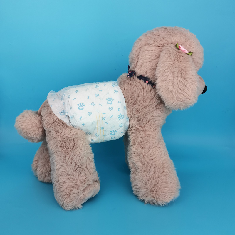 disposable Dog Training Pet Dog Diapers With PE / Clothlike Backfilm