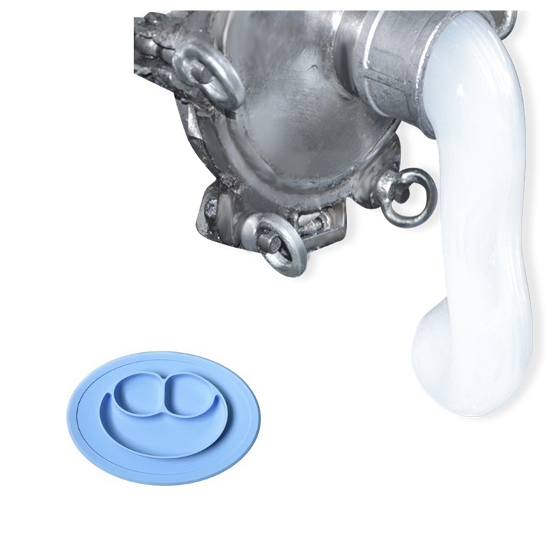 550% 25 KN/m Food Grade Liquid Silicone Rubber For Children Bowls