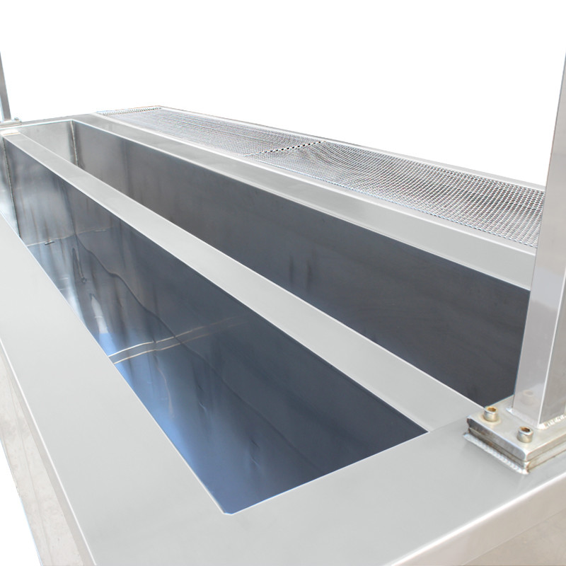 Double Tanks 330L Vertical Ultrasonic Blind Cleaning Machines 40KHz