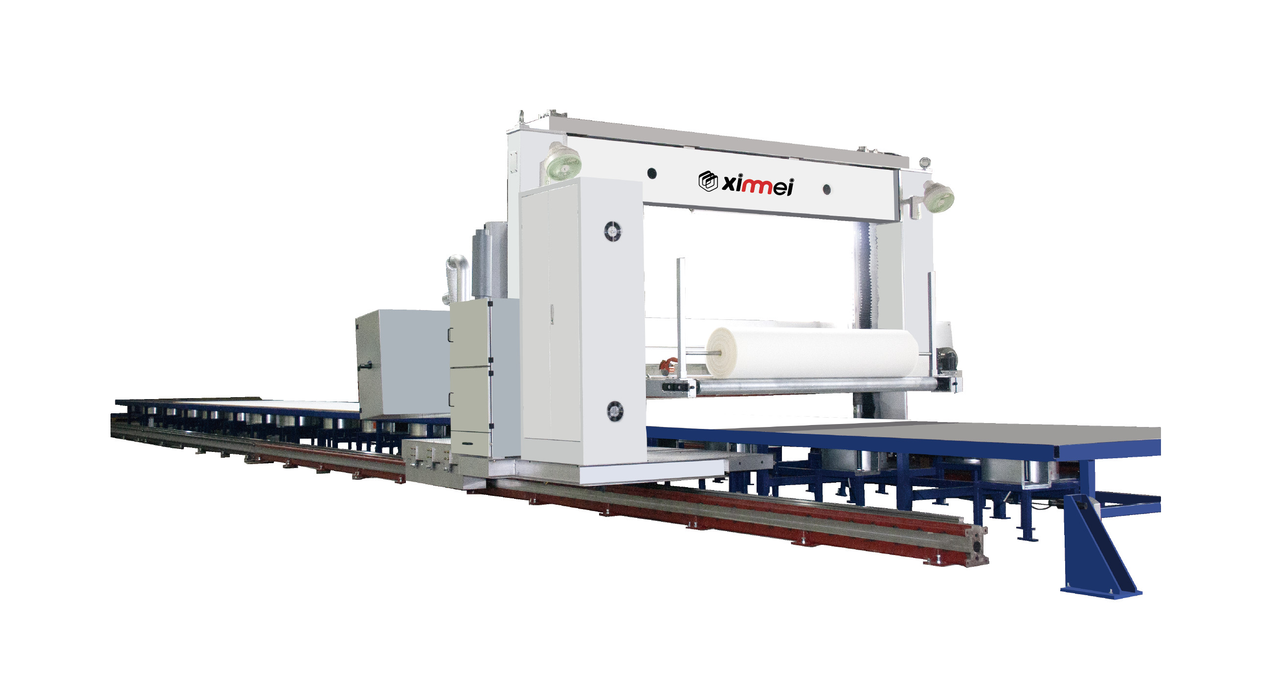 EVA PU Foam CNC Cutting Machine Precision +/-0.05mm Accuracy Long sheet Cutting infinite Length