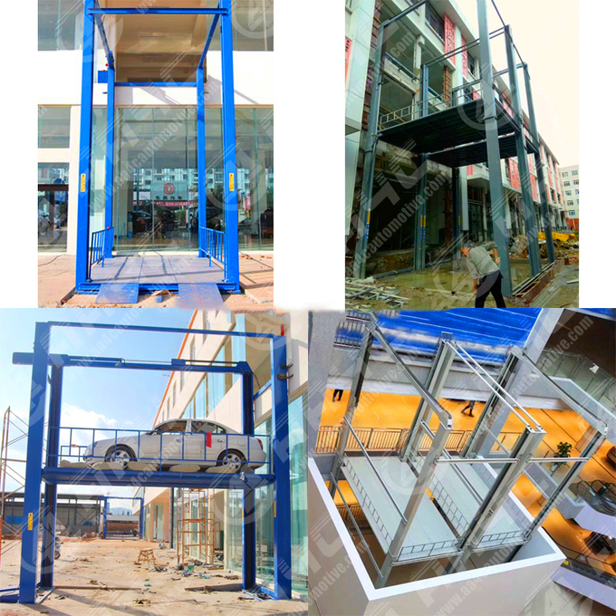 AA4C Heavy Duty High Rise 4 Post Car Vehicle Lift Car Elevator Car Parking Lift 3.5M High