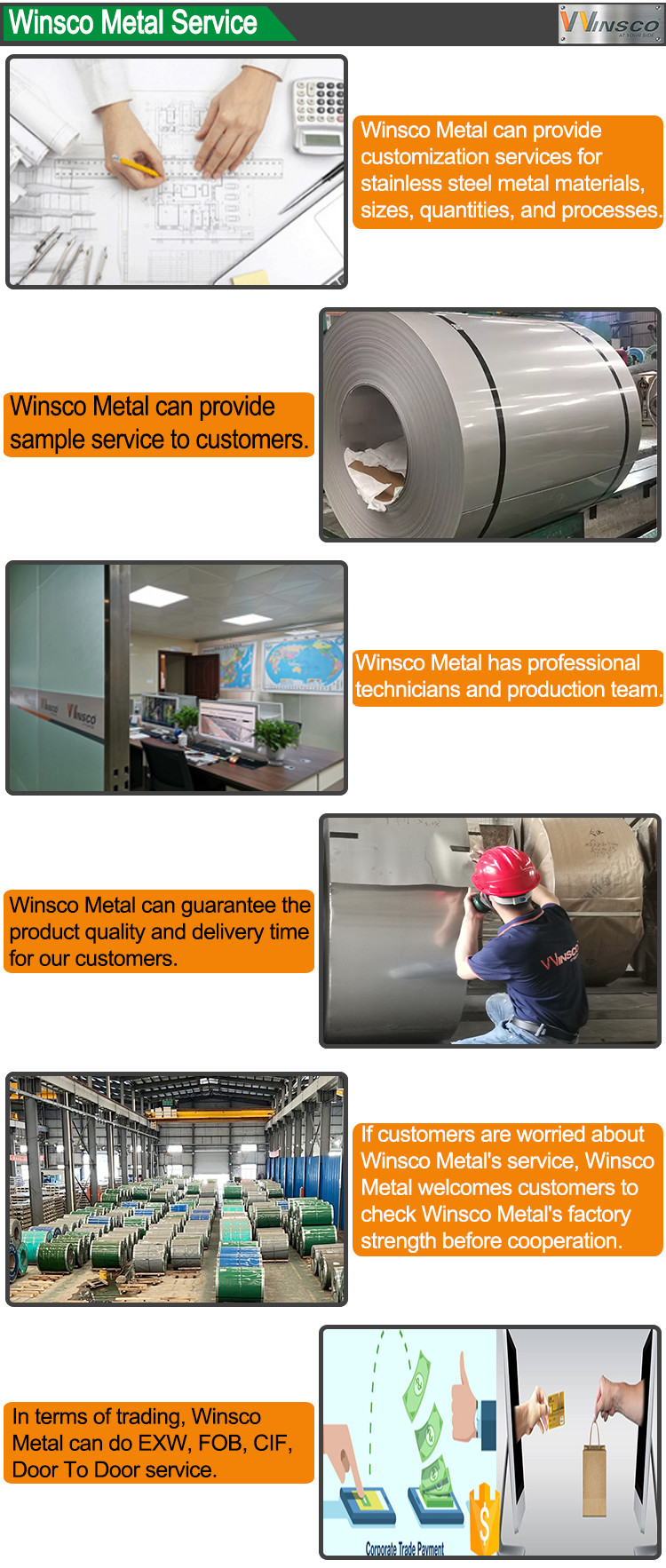 1000mm 1219mm Cold Rolled Stainless Steel Coil High Quality For Professional Export Packaging