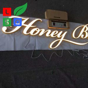 China 2835SMD Front Lit Led Channel Letter Sign Outdoor Letters Frameless on sale