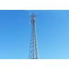 Buy cheap Silver Hot Dip Galvanized Steel Tower , Communication Metal Towers from wholesalers