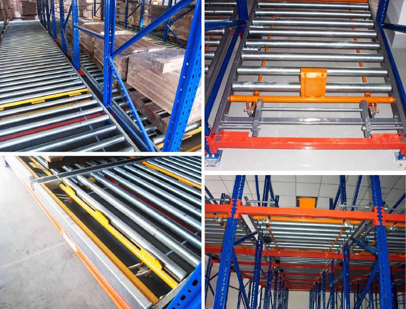Gravity Pallet Rack warehouse storag rack