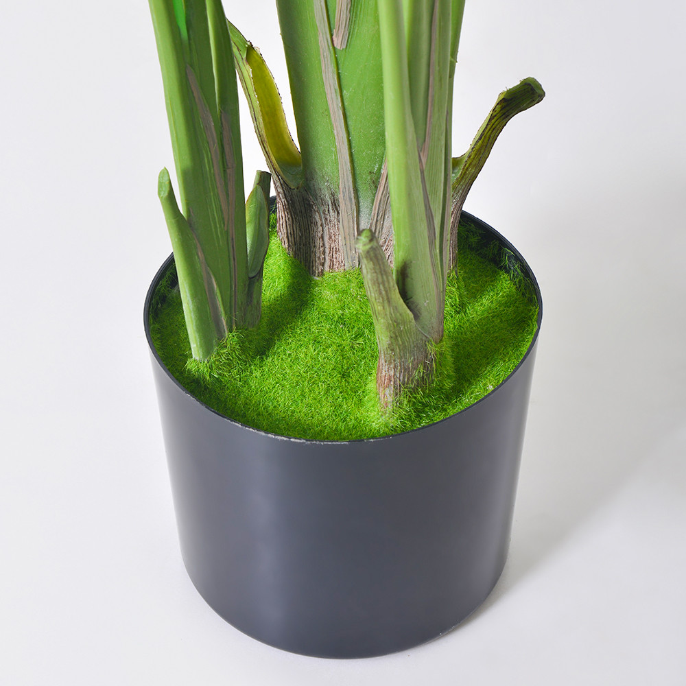 H160cm Artificial Traveller's Palm Customized Decorated For Store Office Corner Home Decor