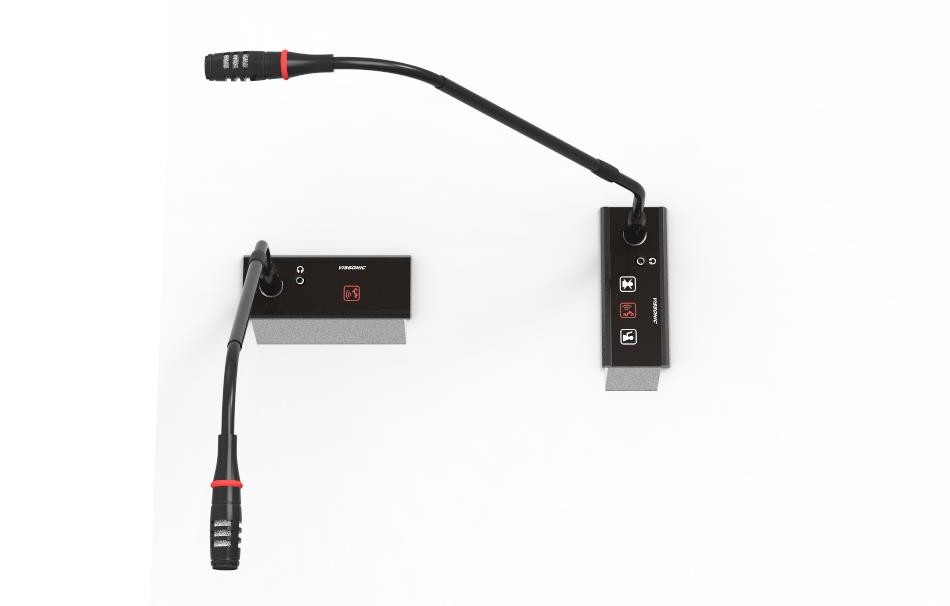 Digital Embedded Microphone , Mic System For Conference Room Heart Type Capacitance