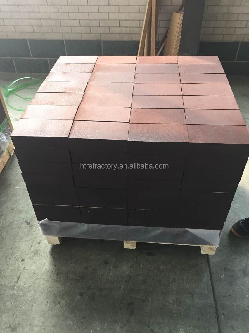 Steel Ladle Magnesium Carbon Refractory Bricks with Cold Crushing Strength MPa 40