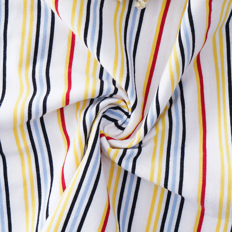 Single Side Cotton T Shirt Material , 180cm Soft Plain Cotton Jersey Fabric