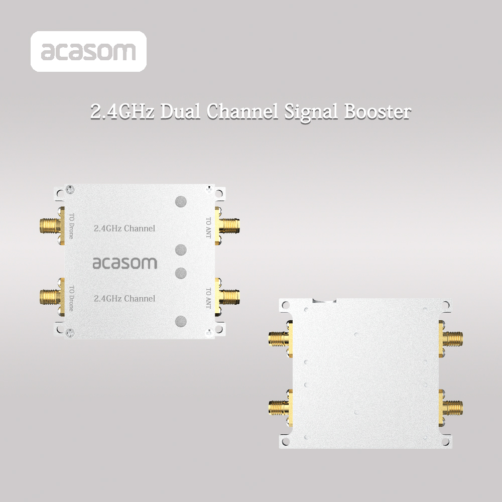 Double Way Bidirectional Signal Amplifier Dual Frequency Drone Signal Booster