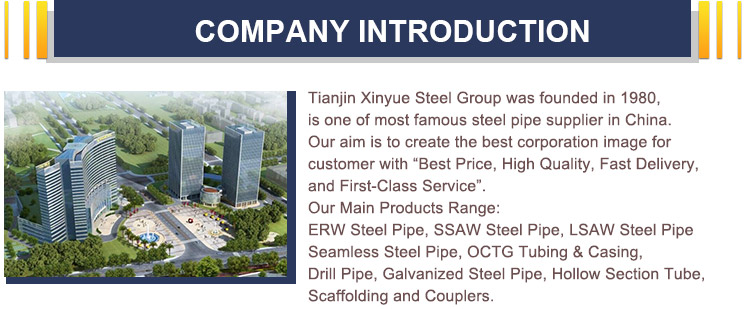 Astm A252 Gr D SSAW Steel Pipe，219mm Spiral Welded Pipe Round