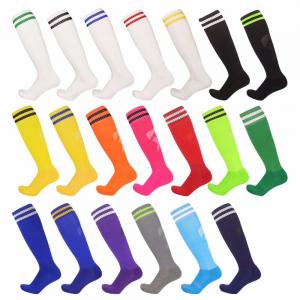 China Spandex Elastane Pure Grip Soccer Socks Customizable Grip Socks Football Socks Crew Length on sale