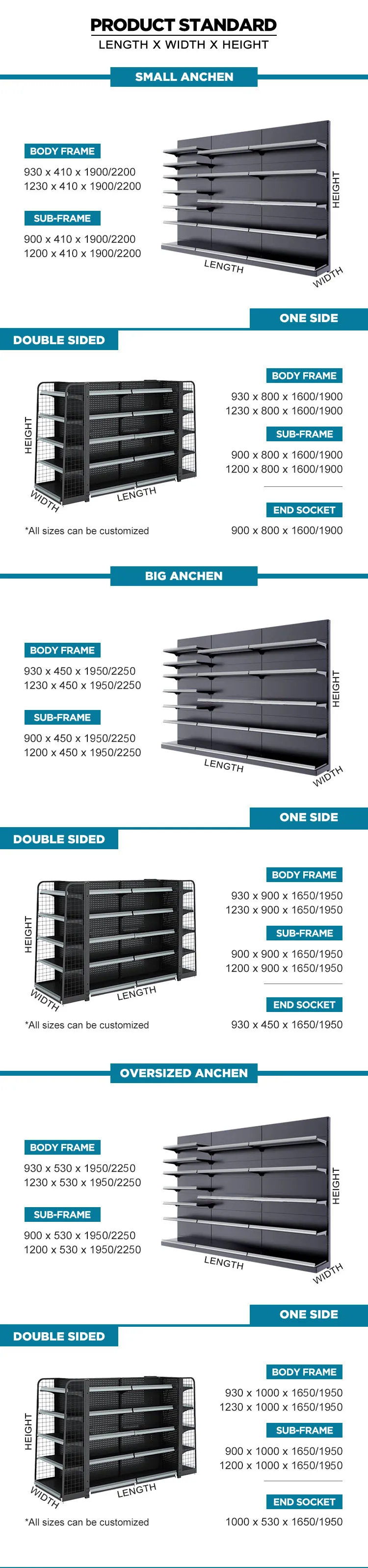 Metal Angle Steel Rack Boltless Stacking 4-5 Layer Outer Hoist Hole Shelf