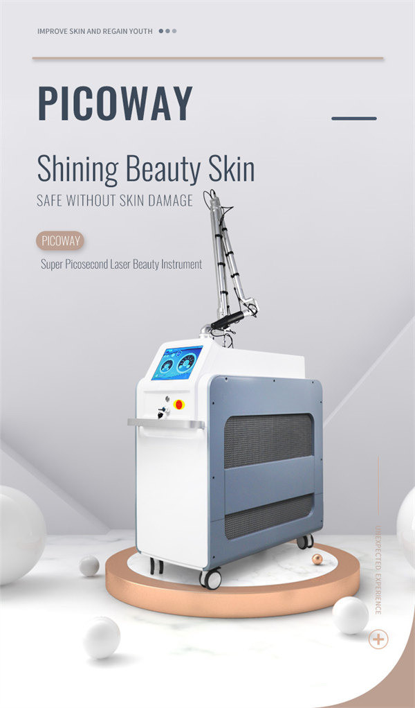 532nm 1064nm Picosecond Laser Tattoo Removal Machine Nd Yag
