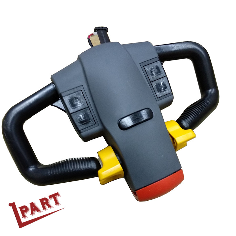 Electric Mini Pallet Truck Forklift Handle Tiller Heads With Key Switch And Hourmeter