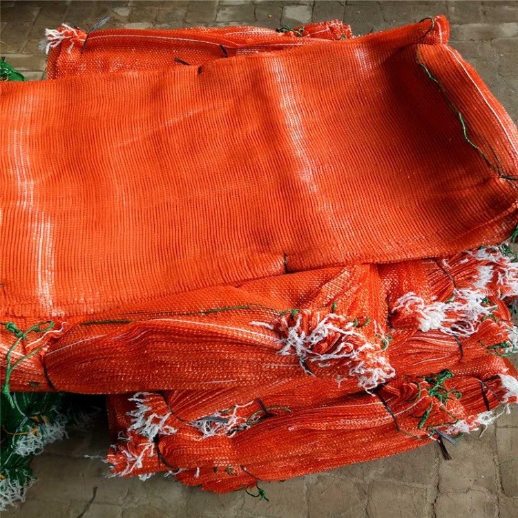 Anti UV Mesh Netting Bags For Vegetable Fruit Plastic PP Tubular Lemon Drawstring Sack