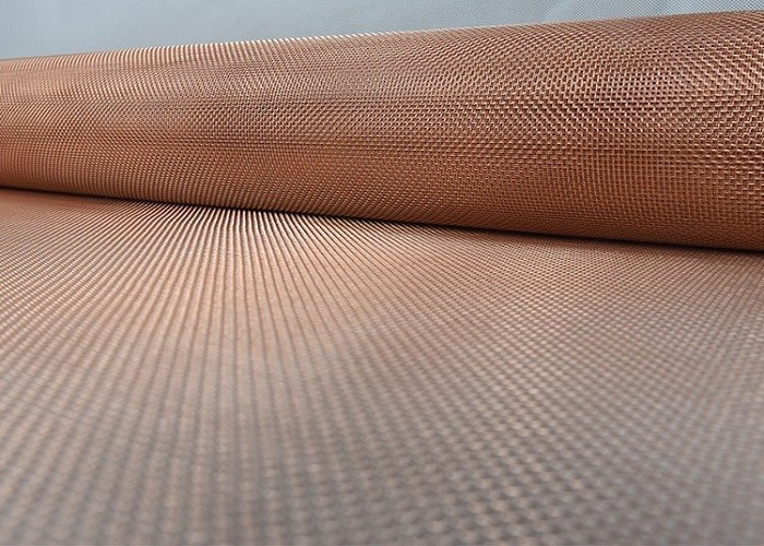 Heat Radiating Red Copper Wire Mesh Industrial Woven Wire Mesh Sustainability