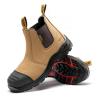 Buy cheap Brown Cowhide Leather Cowhide Pu+Tpu Sole Women'S Security Boots Steel Toe Anti from wholesalers