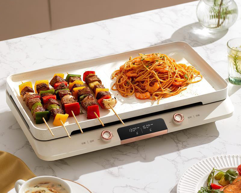 Intense Fire Function Electric Induction Cooker with Touch Buttons and NO App-Controlled