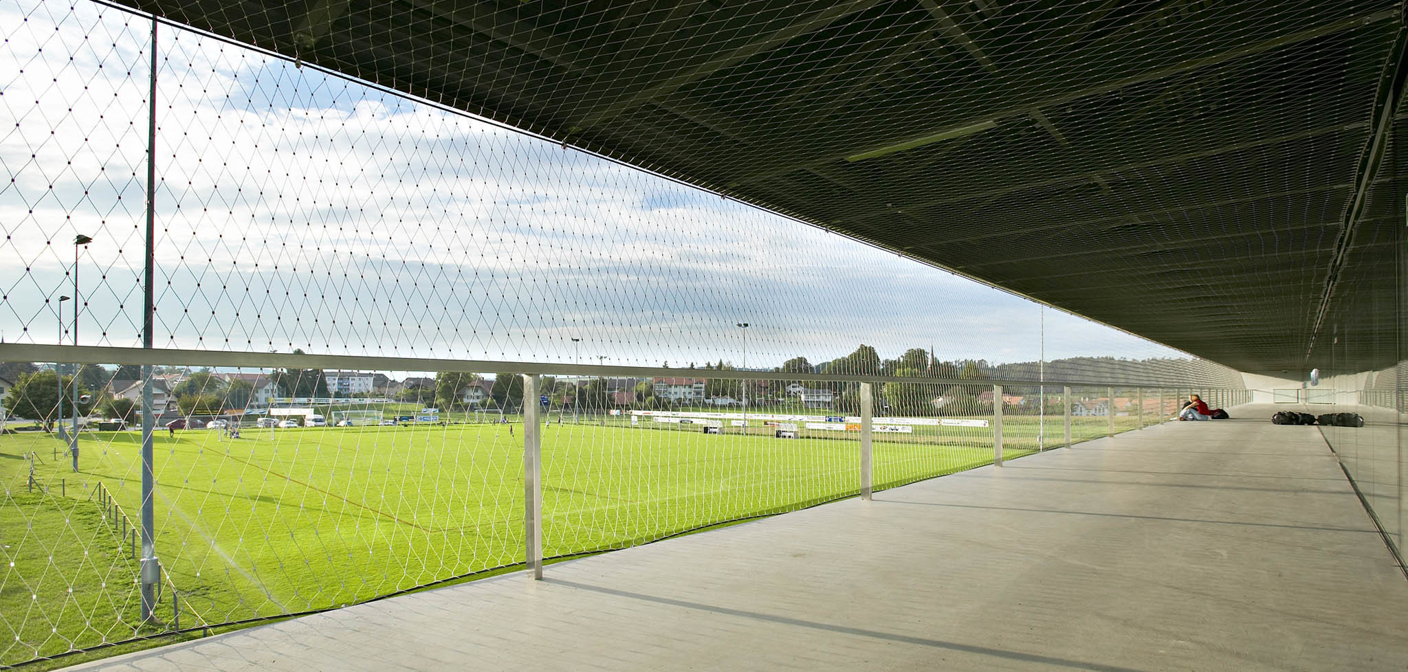 Knotted Metal Wire Rope Mesh For Architecture Design Safety Nets