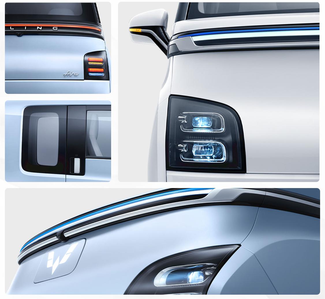 Pure Electric Wuling Air EV Mini Car 2023 Fast Charge Wuling Mini EV With Air Conditioner Number of doors 3