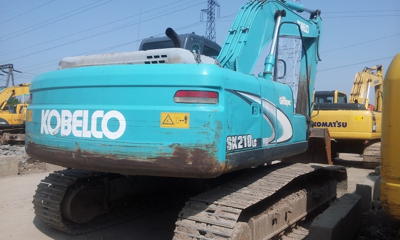 Used 10 - 20 Ton Kobelco Hydraulic Crawler Excavator 7-10days Delivery