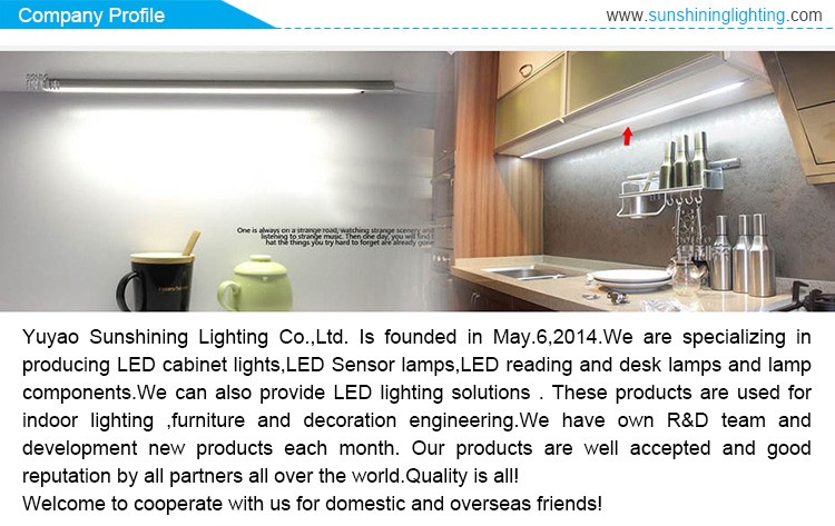 Remote Control LED Strip Bar Light for Under Cabinet Lifespan hours 30000 CRI Ra 82
