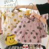 Buy cheap Pink Lapel 110CM Spring Children'S Clothing Coat Polka Dot Pattern from wholesalers