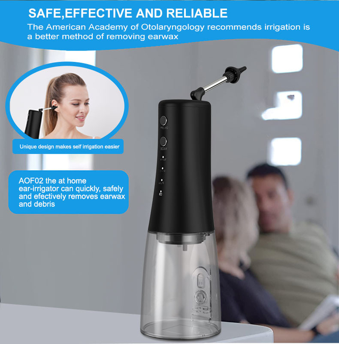Ear Wax Cleaner IPX7 Waterproof 3 Working Modes Electric Portable Ear Cleaner