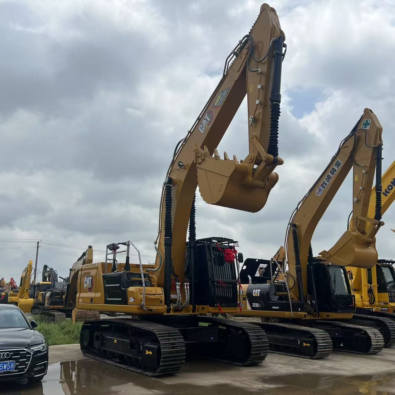 Used Cat336 Mining Excavator Original Engine Construction Heavy Duty Digger