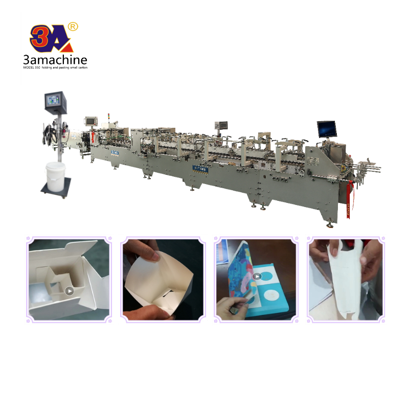 MAXIMUM PAPER WIDTH 1 1300mm Production of Single-Sided Boxes Gluing Machine