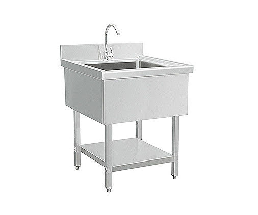 201 Stainless Steel Catering Equipment Freestanding Type Anti Corrosion With Faucet