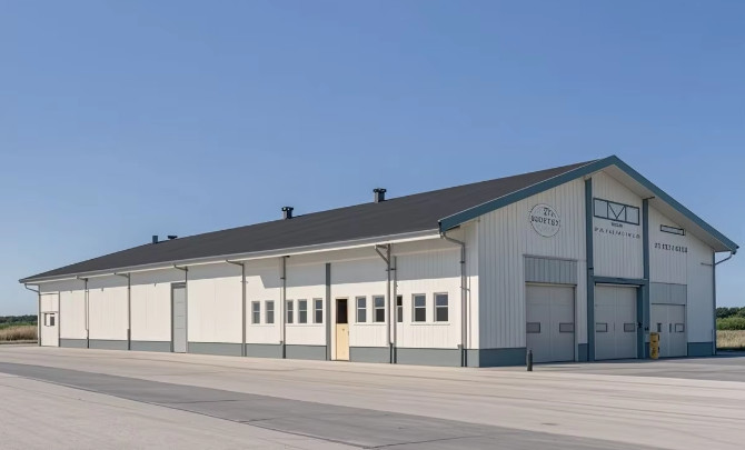 1000 Square Meter Prefabricated Ready Made Steel Structure Warehouse Building for Food Factory